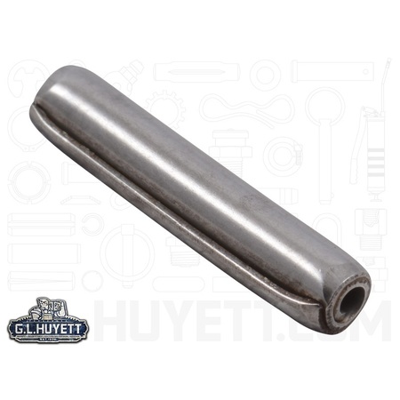 G.L. HUYETT Coiled Spring Pin 1/8 x 5/8 HD SS420 PV SPCSP-125-0625H